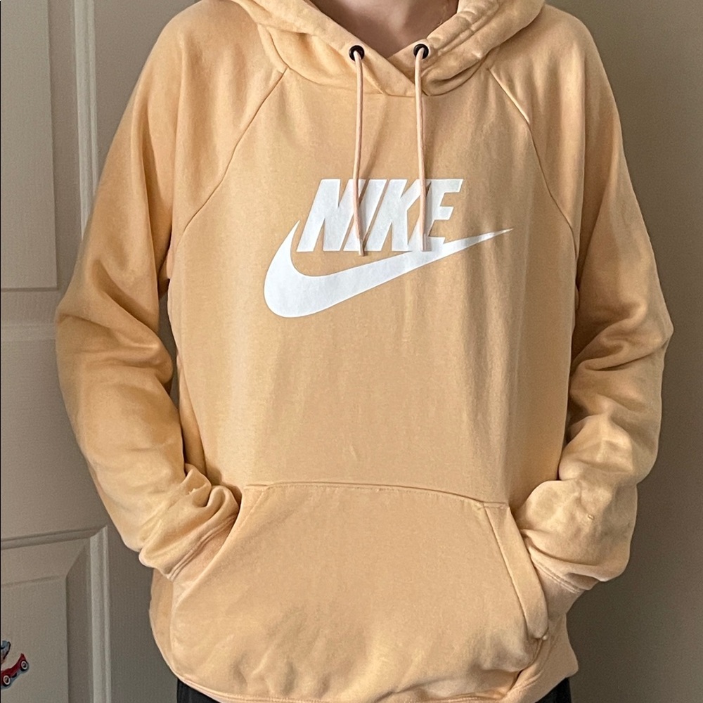 Nike Men's Tan Hoodie